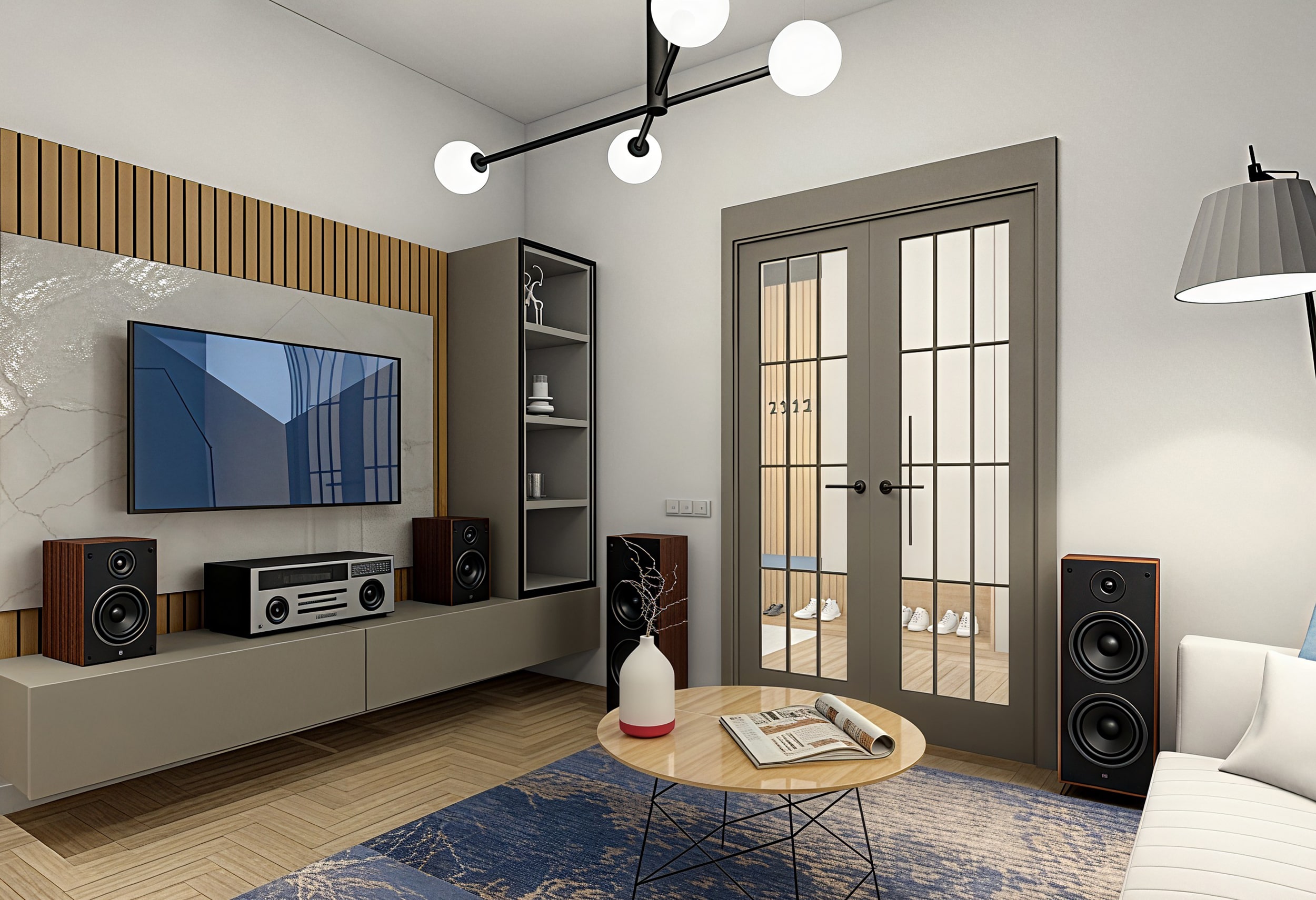 Modern interior realization by Amazing Interiors