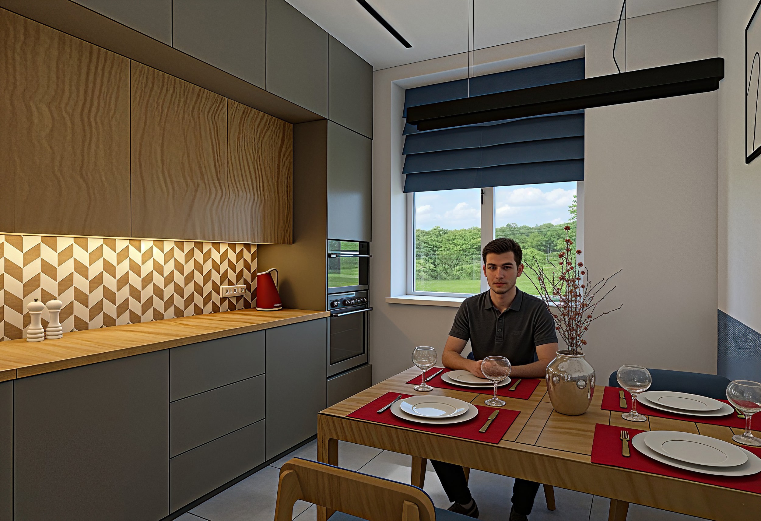 Modern interior realization by Amazing Interiors