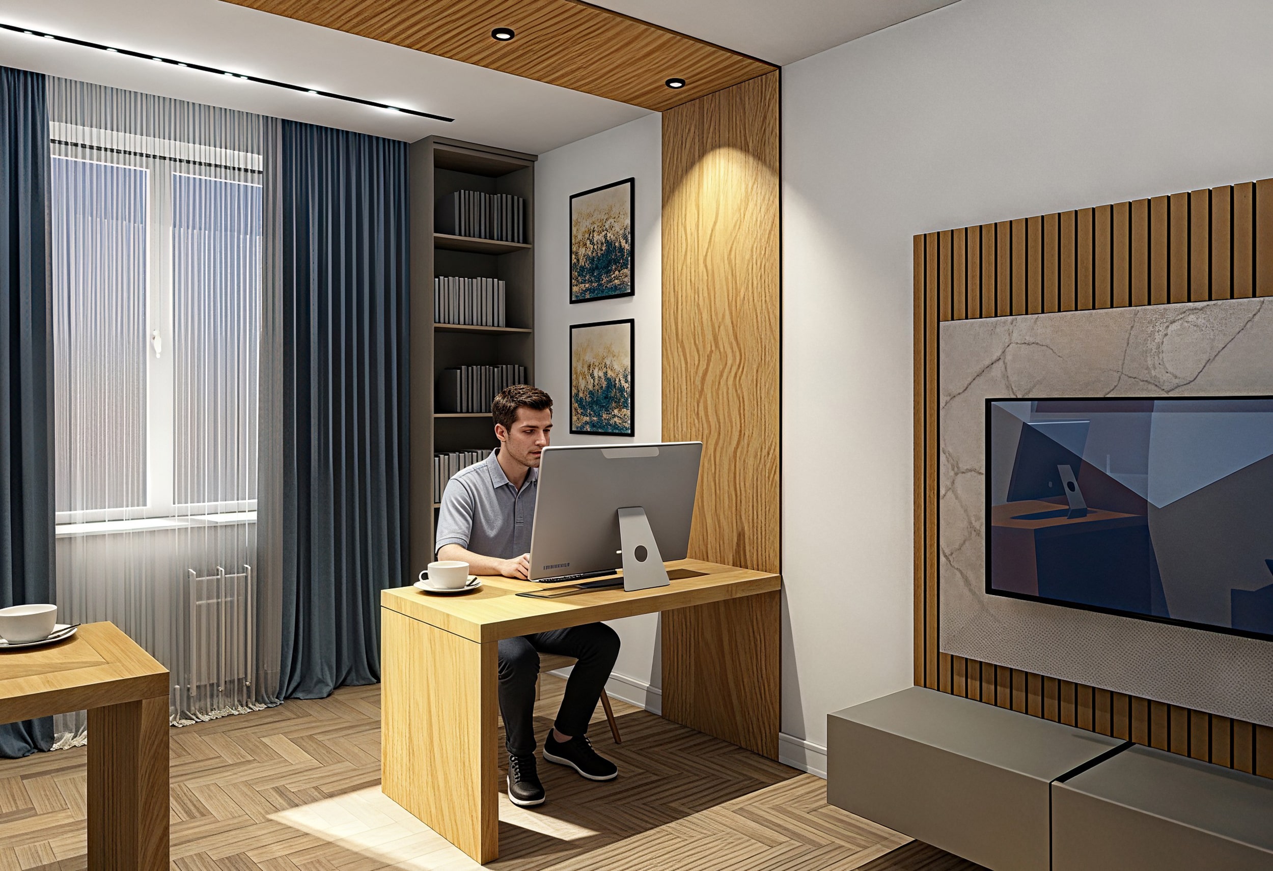 Modern interior realization by Amazing Interiors