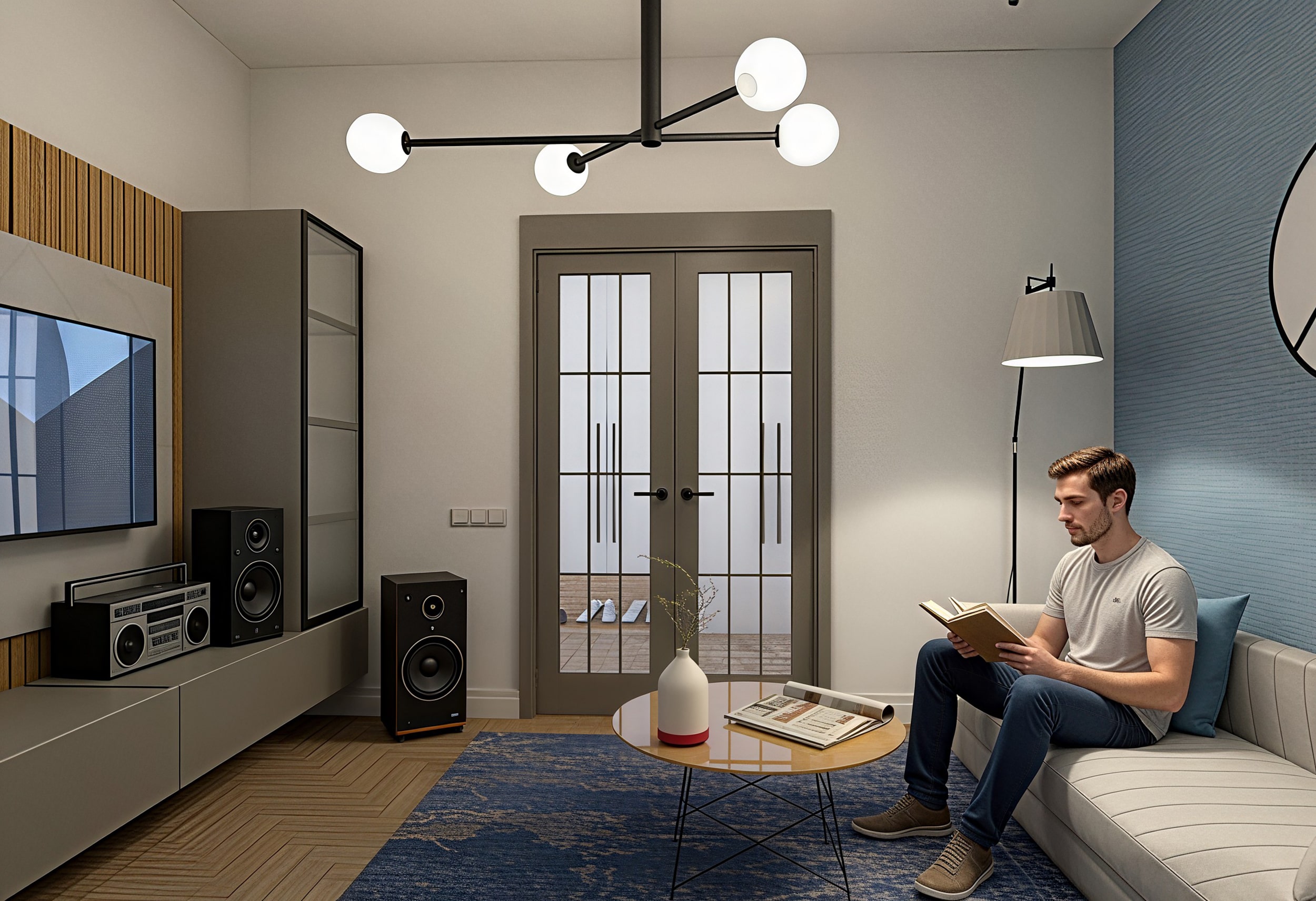 Modern interior realization by Amazing Interiors