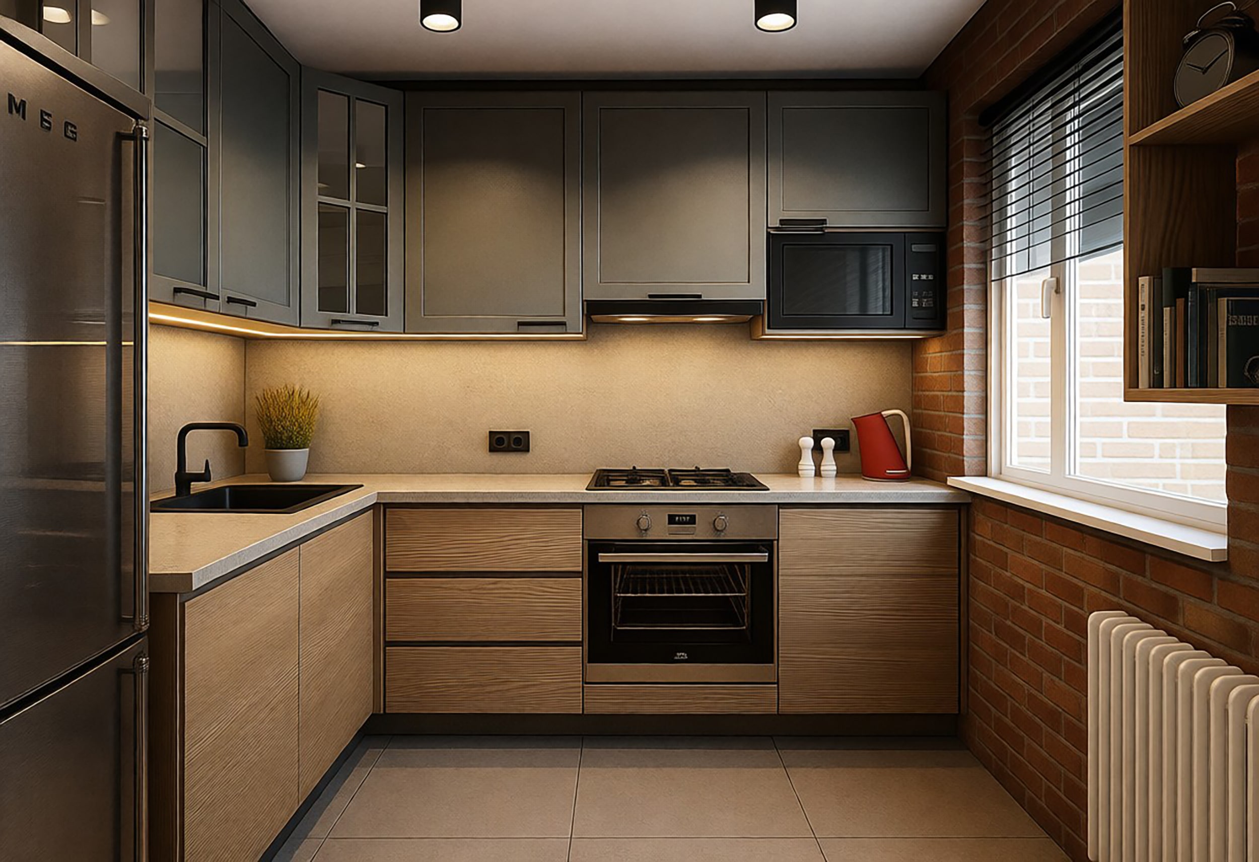 Modern loft interior realization by Amazing Interiors Modern loft interior realization by Amazing Interiors