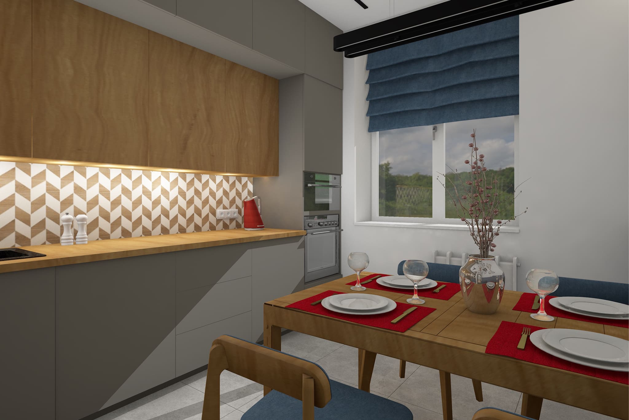 Modern kitchen