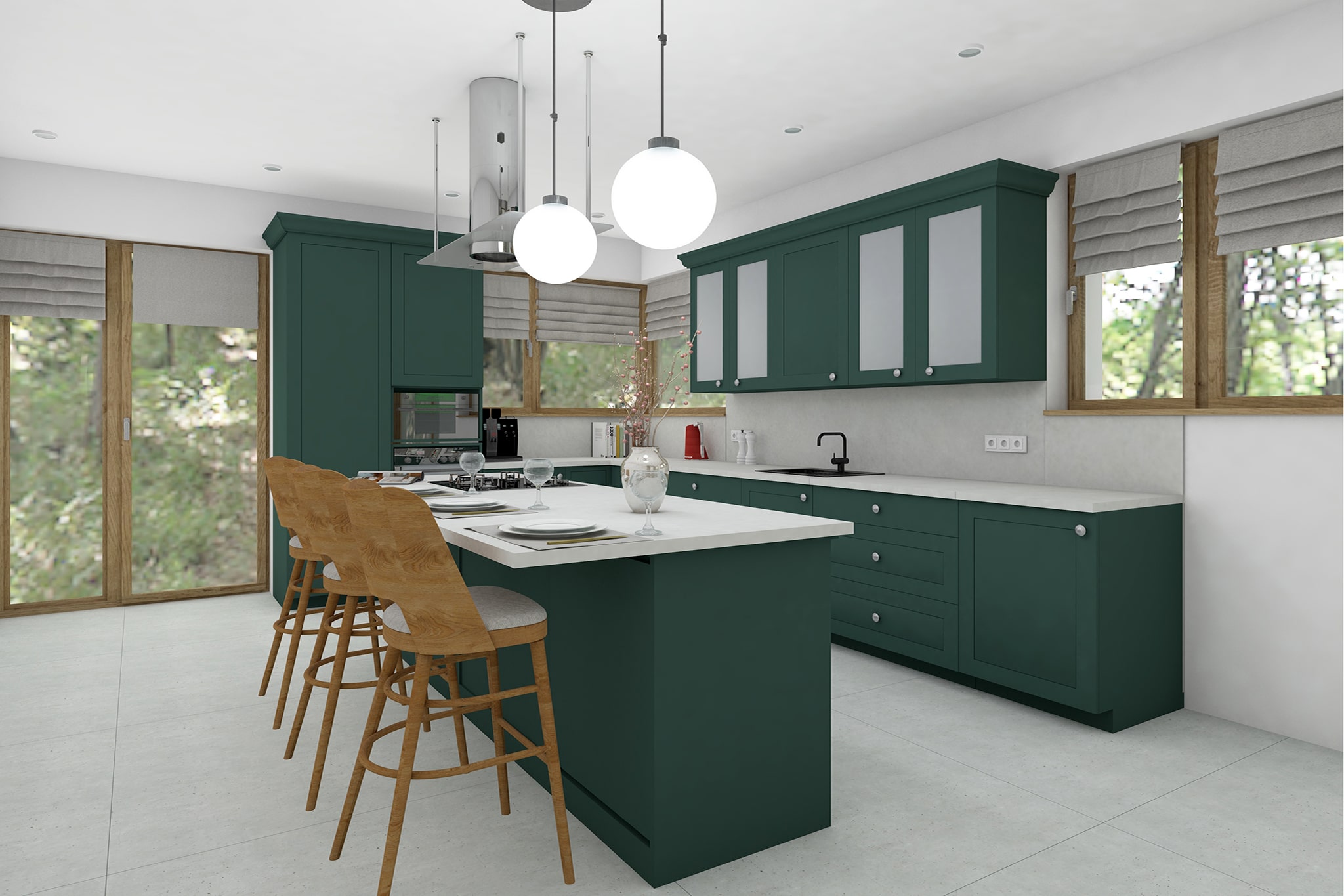 Kitchen - x Picture Black Green-min