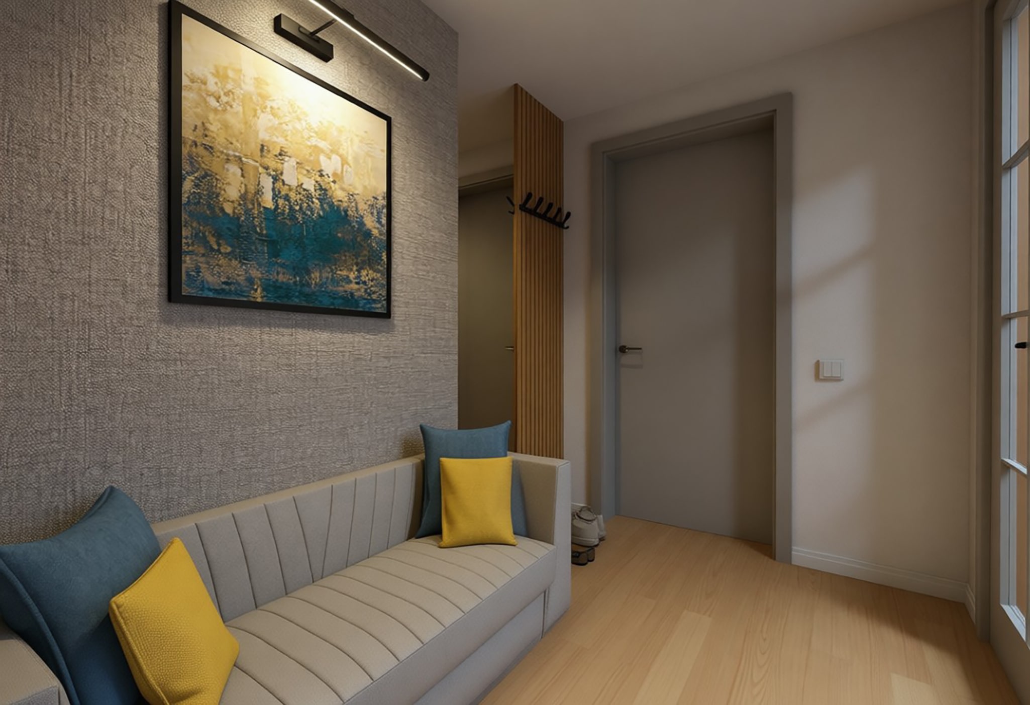 Modern two-floor flat interior realization by Amazing Interiors Modern two-floor flat interior realization by Amazing Interiors