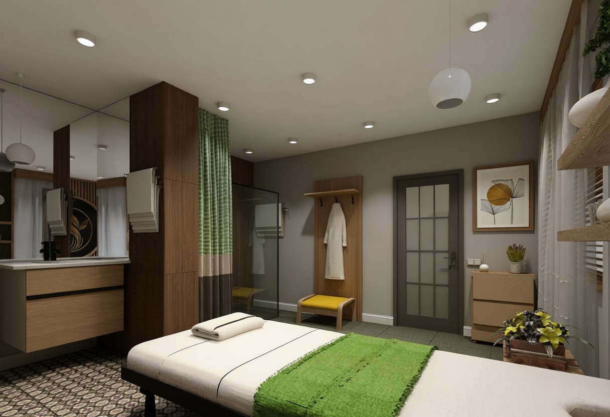 Modern SPA interior realization by Amazing Interiors