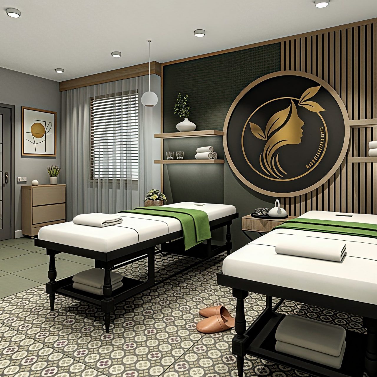 Modern SPA interior realization by Amazing Interiors