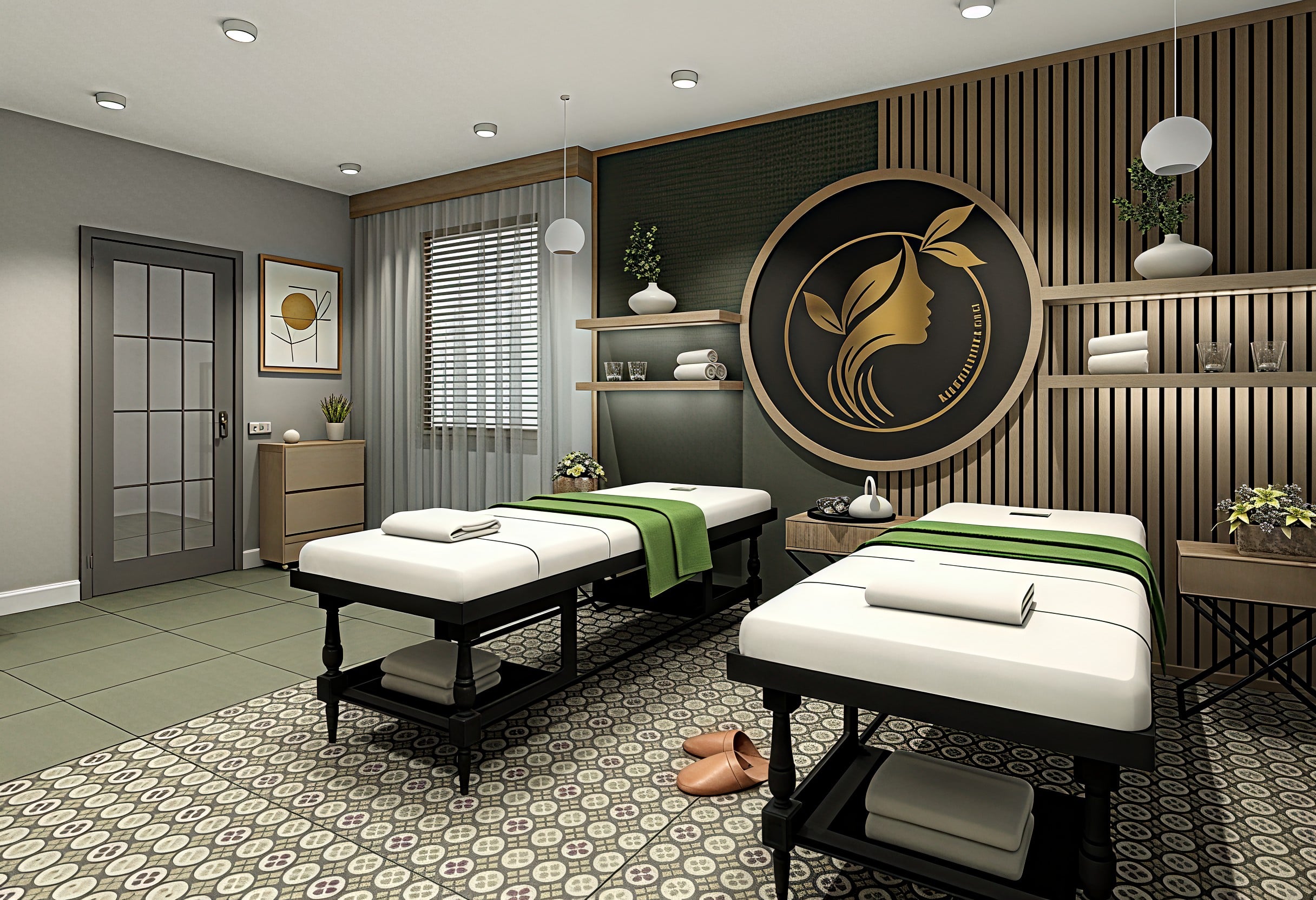 Modern SPA interior realization by Amazing Interiors