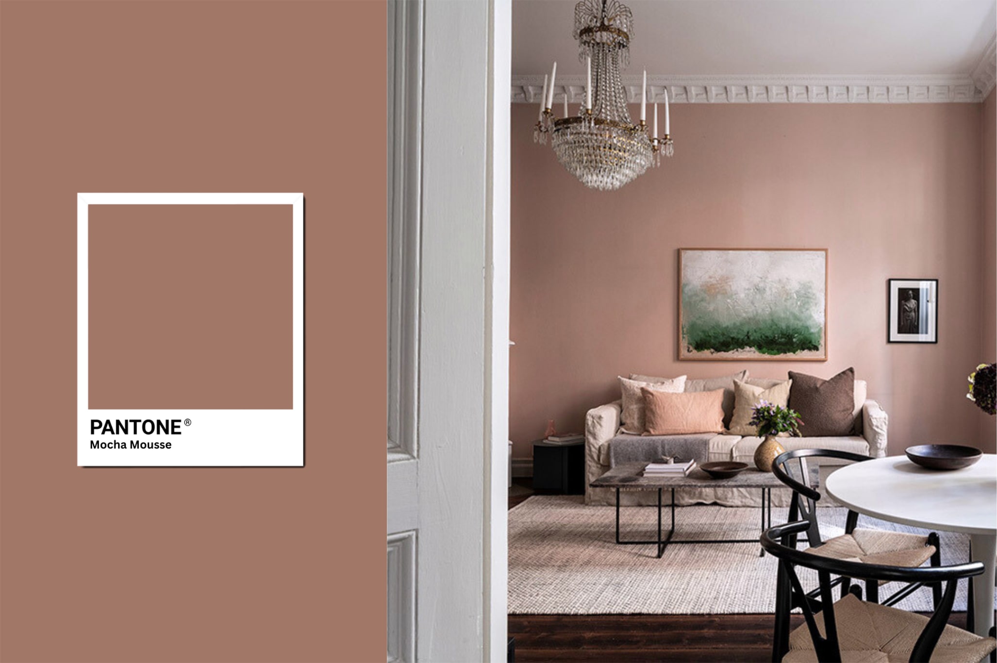 Pantone 2025 Colour of the year - Mocha Mousse