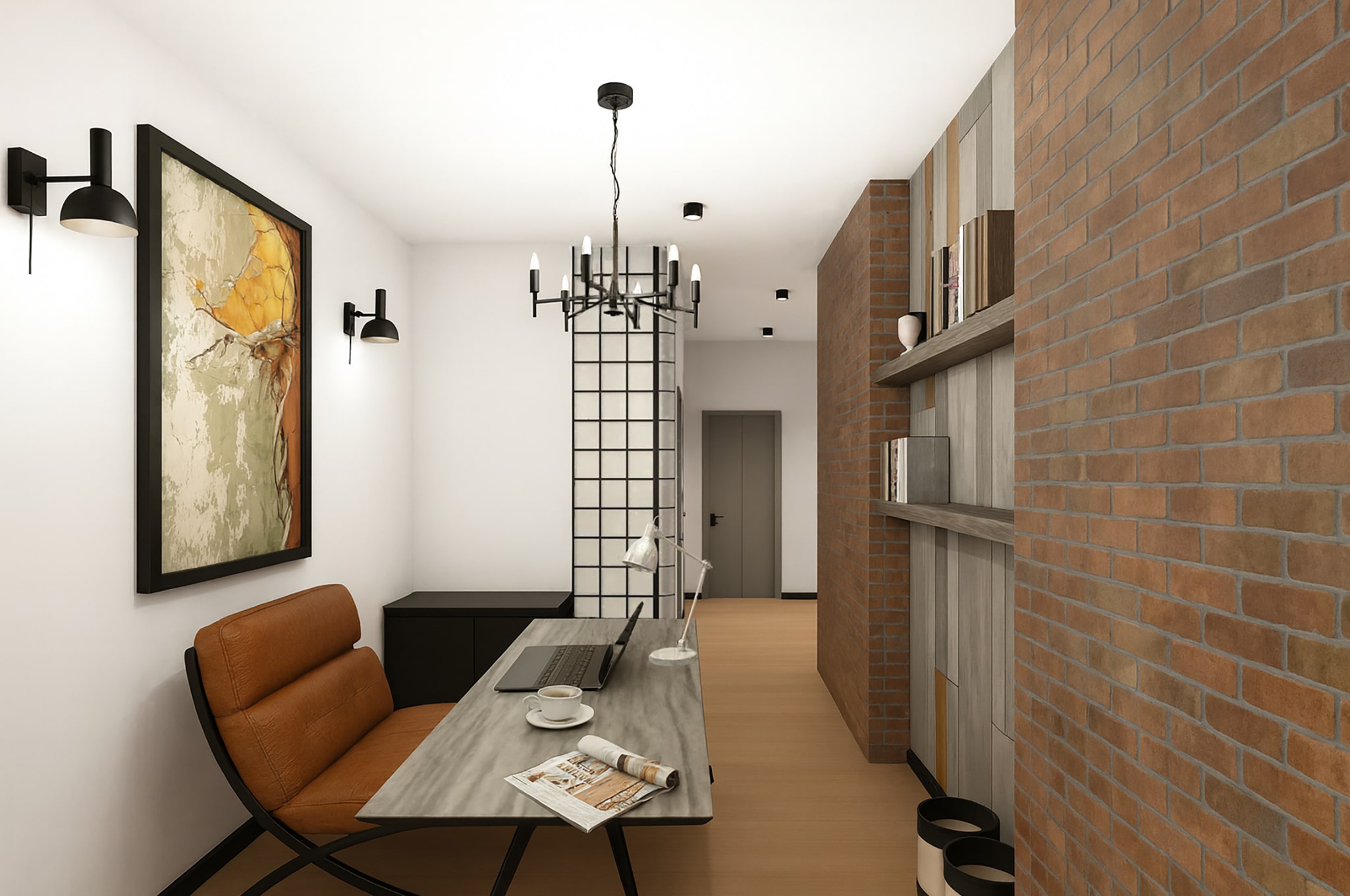 Modern loft style realization by Amazing Interiors