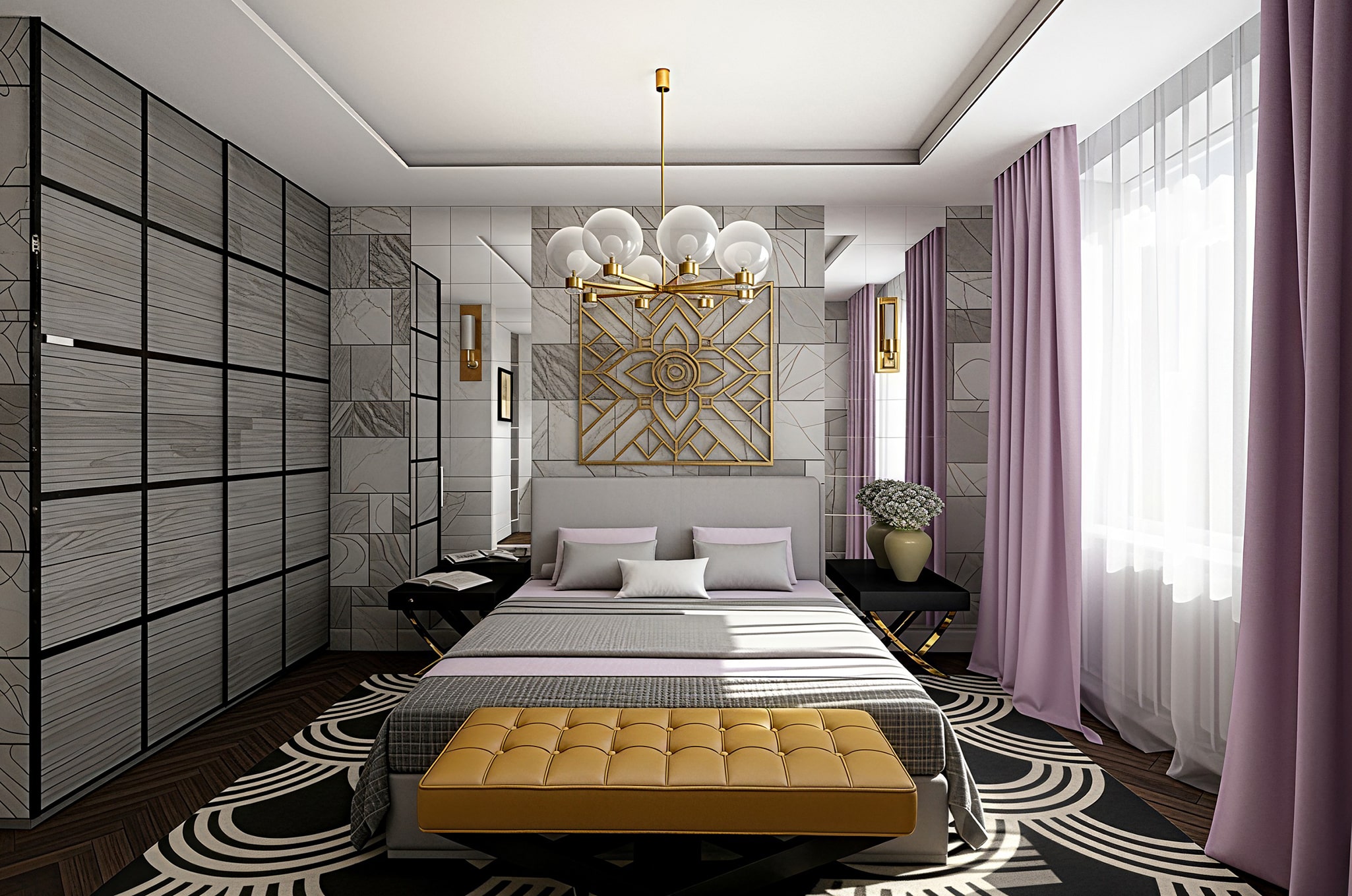 Contemporary interpretation of Art Deco by Amazing Interiors Contemporary interpretation of Art Deco