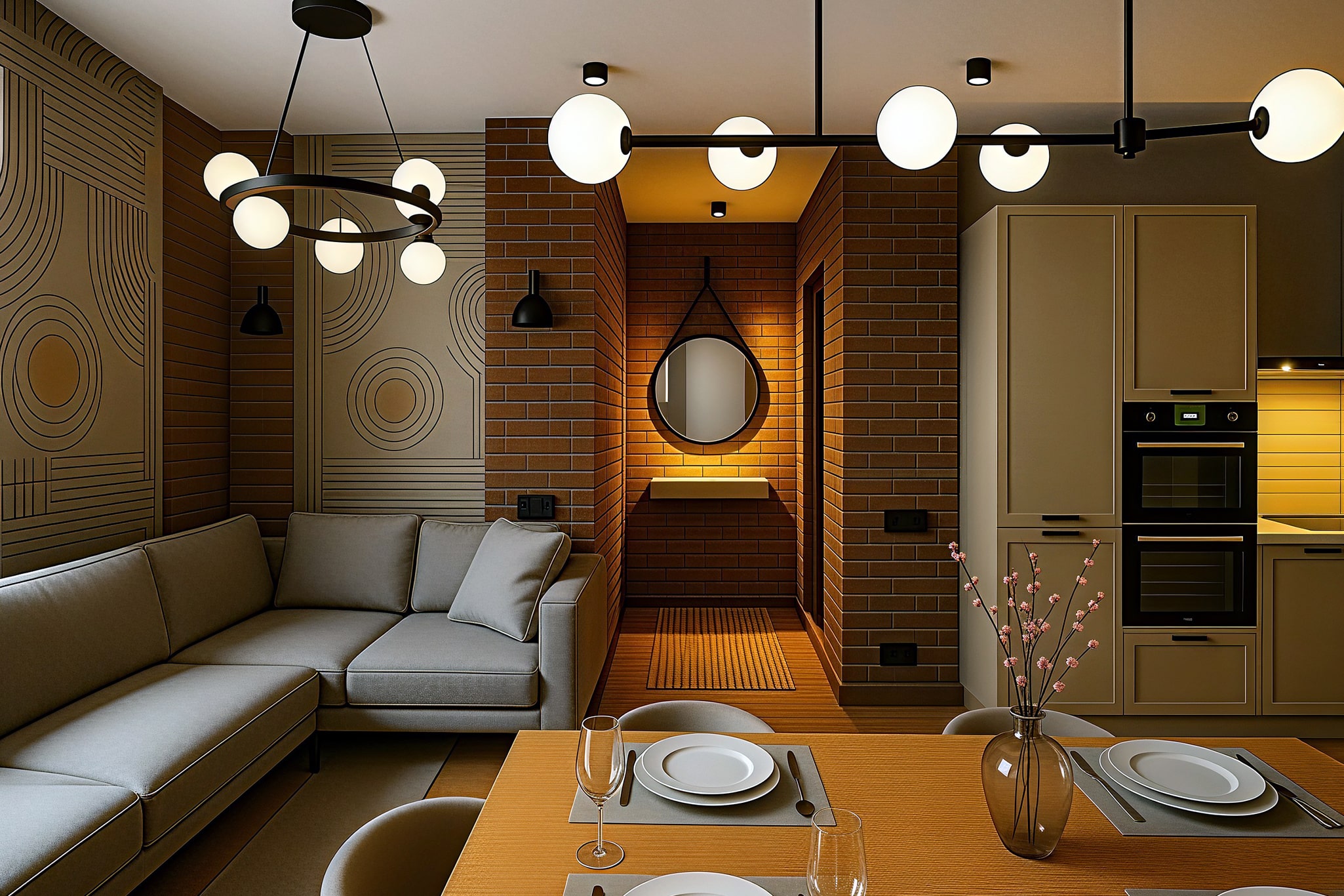 Modern loft interior by Amazing Interiors