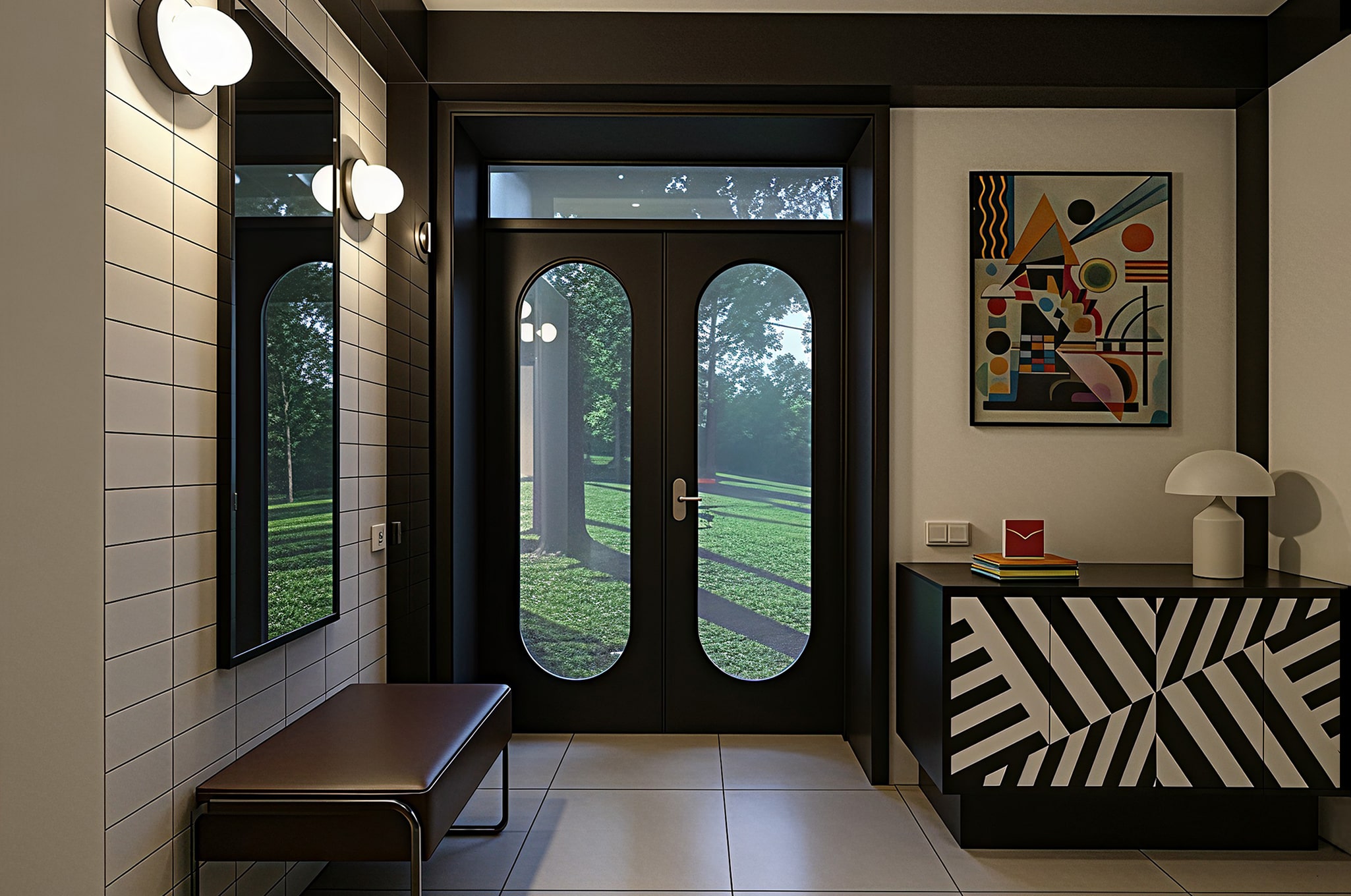 Bauhaus Interior Mondrian-style by Amazing Interiors Bauhaus Interior Mondrian-style by Amazing Interiors