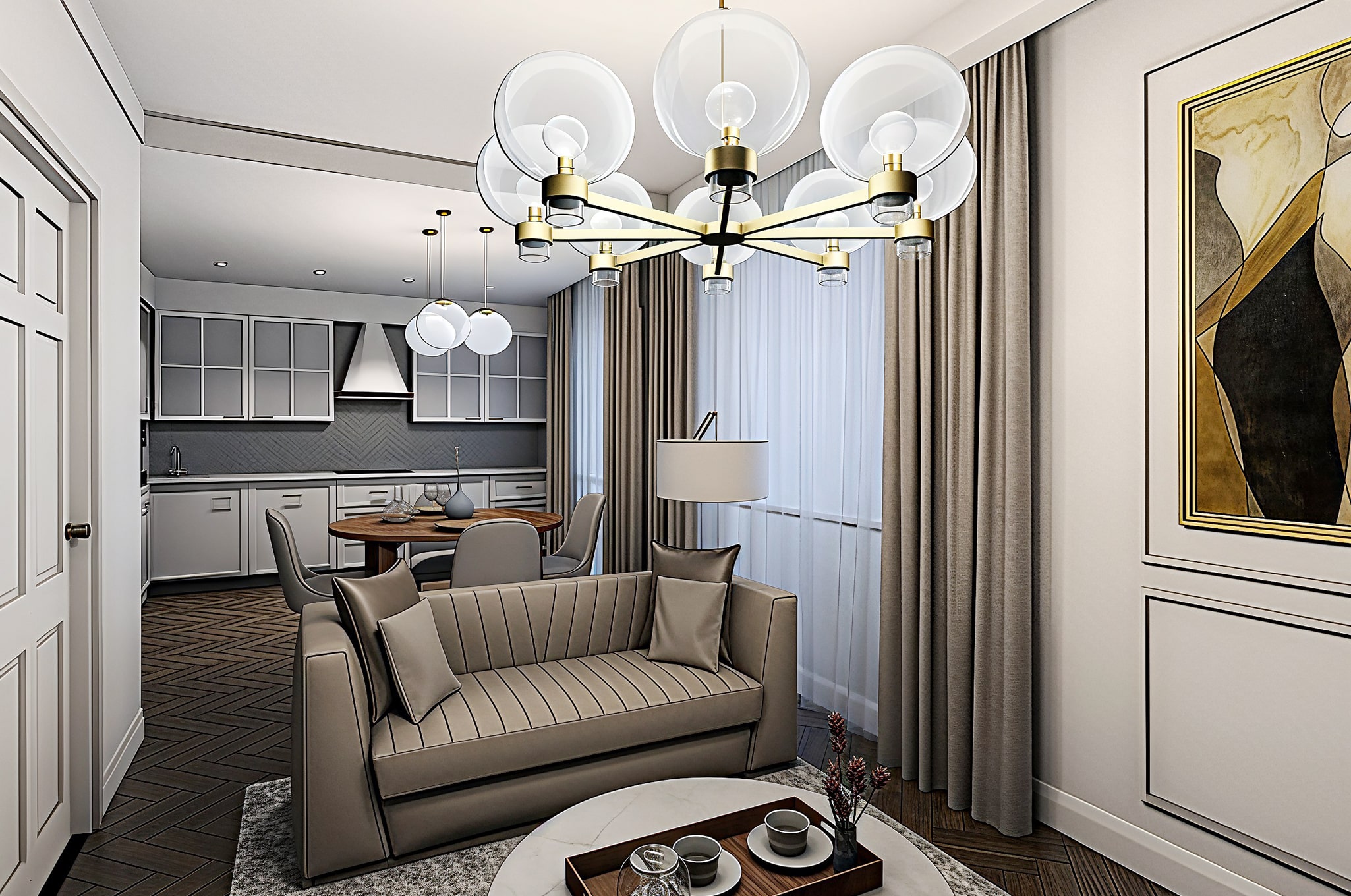 Mid-century interior style by Amazing Interiors