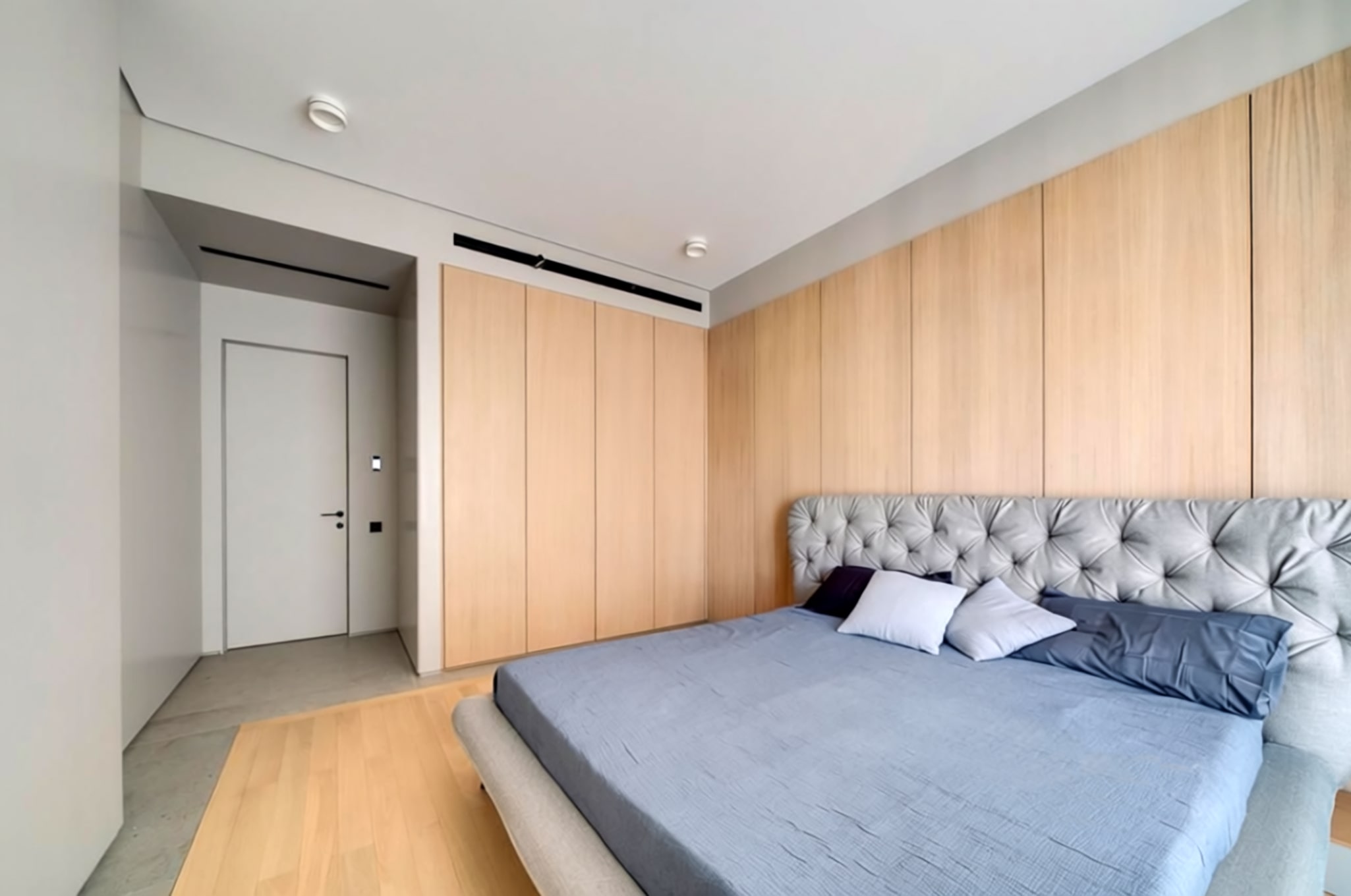 Wood and Concrete Minimalism Amazing Interiors - projekt wnętrz w Wilanowie