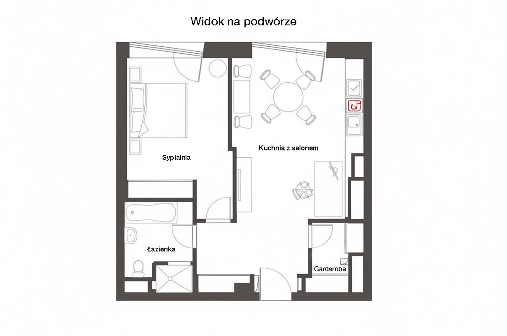 Wood and Concrete Minimalism Amazing Interiors - projekt wnętrz w Wilanowie