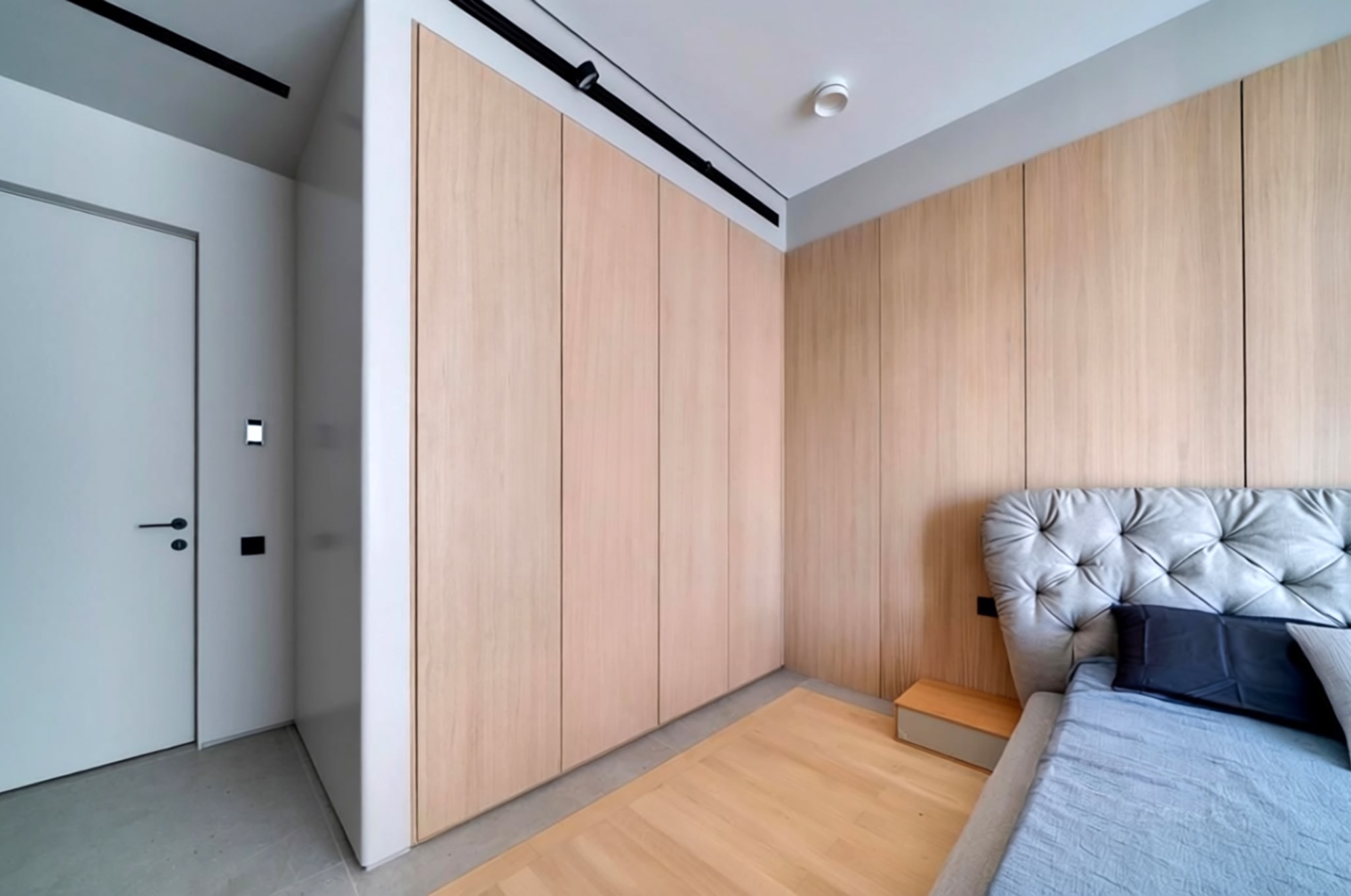 Wood and Concrete Minimalism Amazing Interiors - projekt wnętrz w Wilanowie