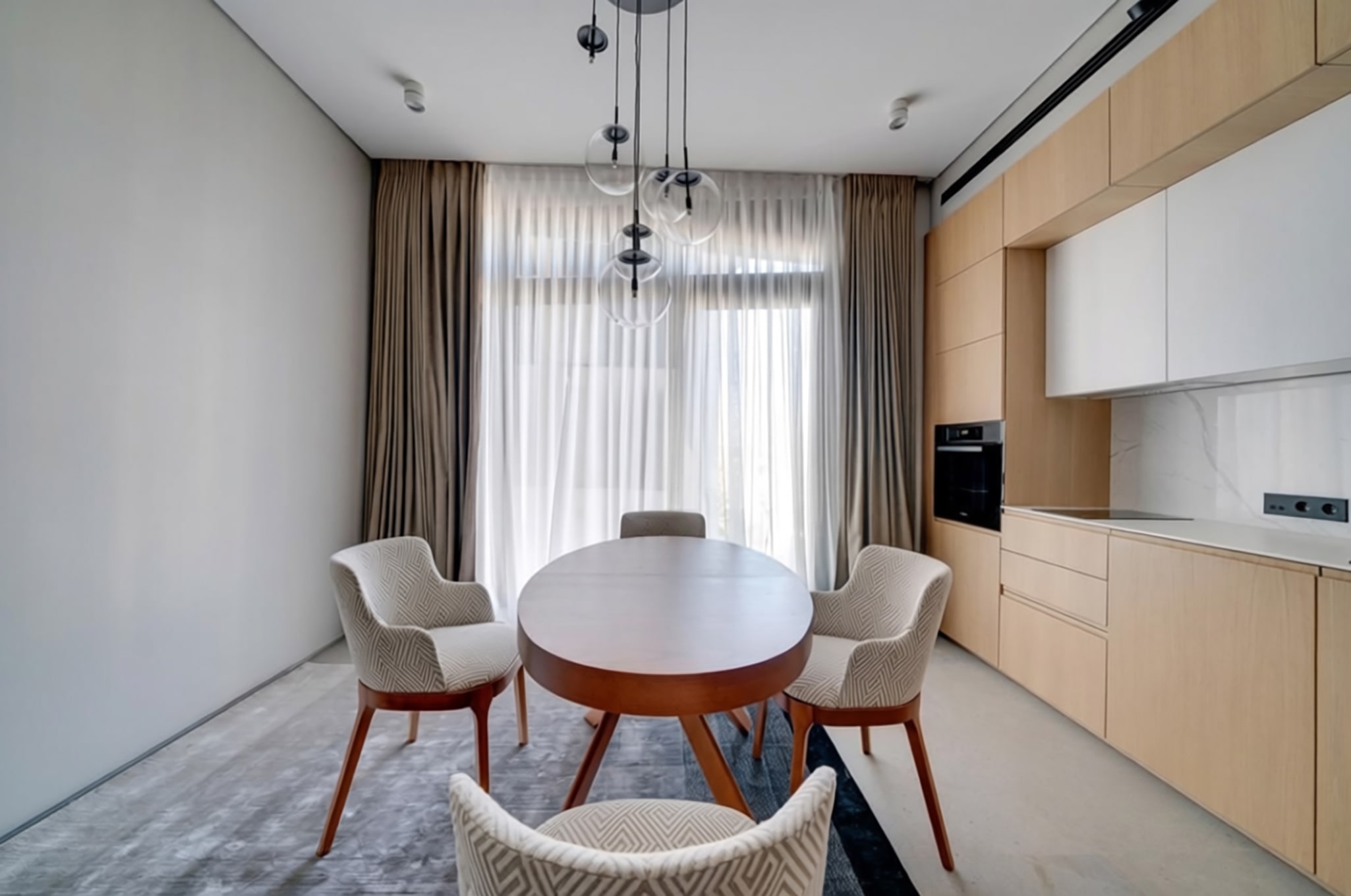 Wood and Concrete Minimalism Amazing Interiors - projekt wnętrz w Wilanowie