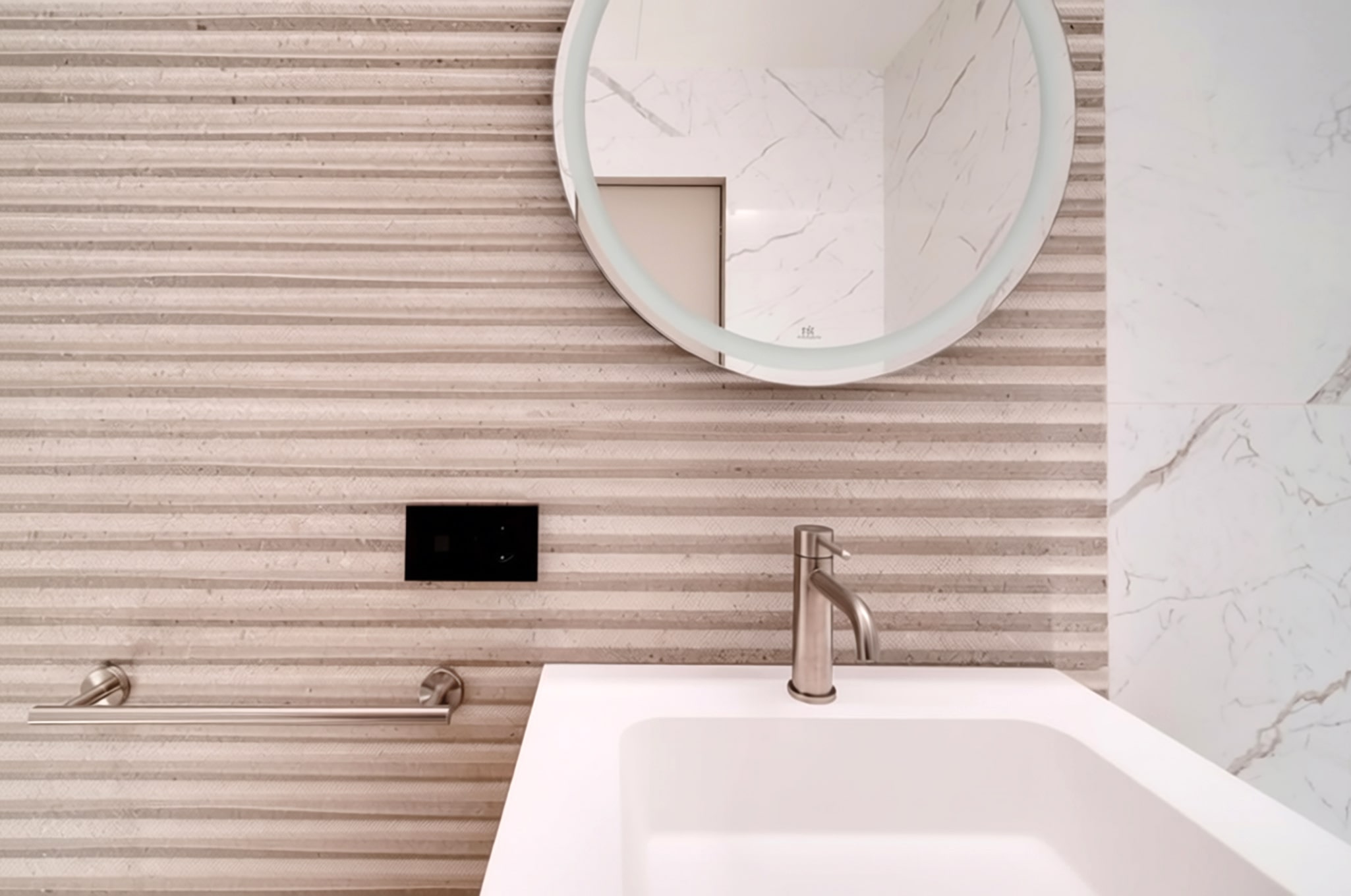 Wood and Concrete Minimalism Amazing Interiors - projekt wnętrz w Wilanowie